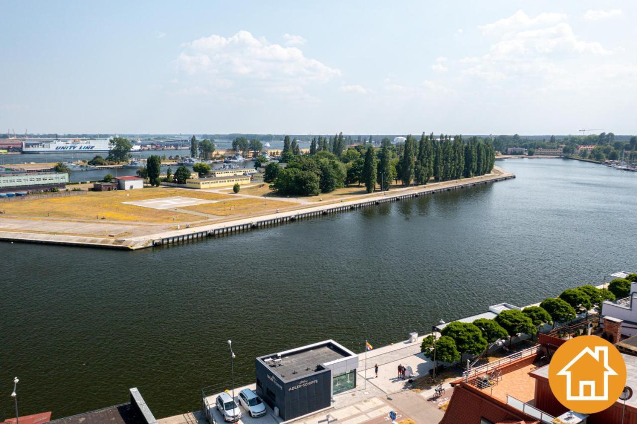 Apartament Z Widokiem Na Port - Visitopl Swinemünde Exterior foto