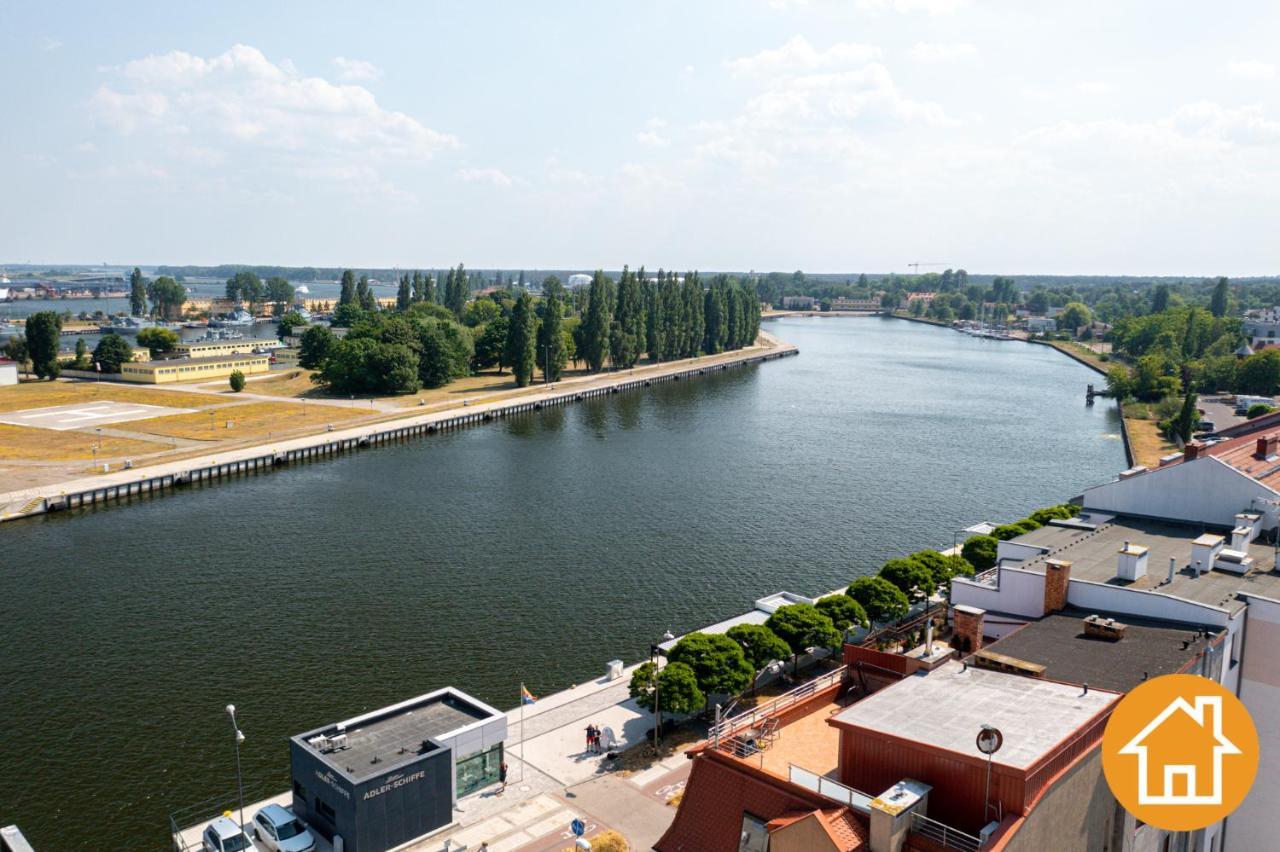 Apartament Z Widokiem Na Port - Visitopl Swinemünde Exterior foto