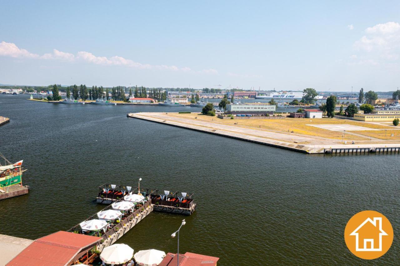 Apartament Z Widokiem Na Port - Visitopl Swinemünde Exterior foto