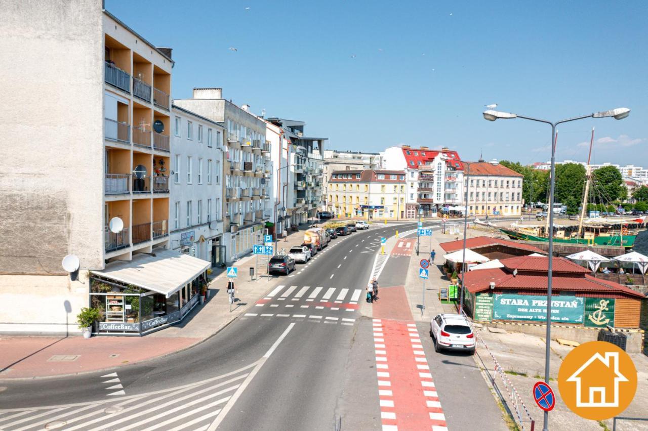 Apartament Z Widokiem Na Port - Visitopl Swinemünde Exterior foto