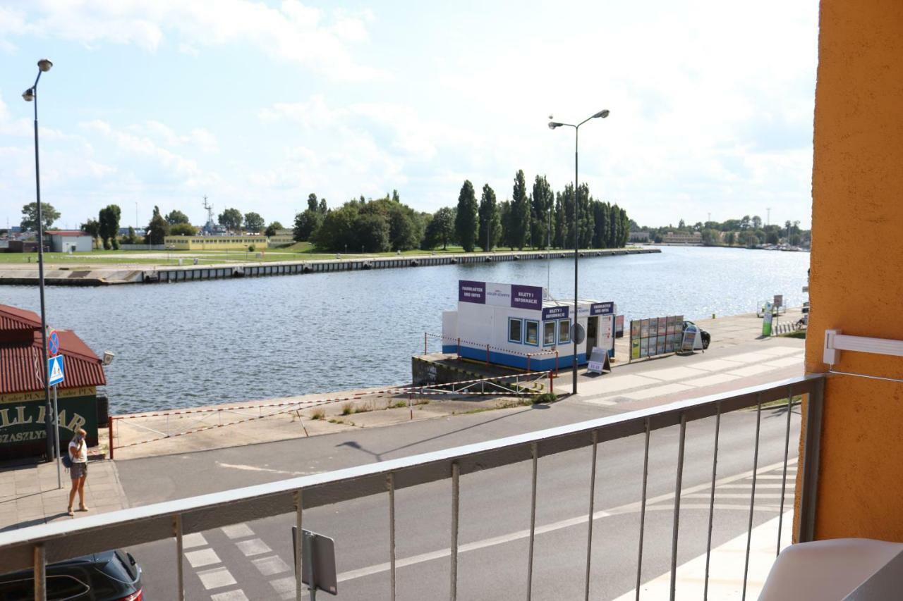 Apartament Z Widokiem Na Port - Visitopl Swinemünde Exterior foto